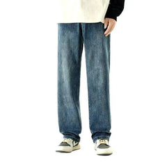 Stonewashed fashion jeans for men