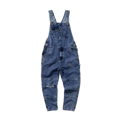 Street denim dungaree for men
