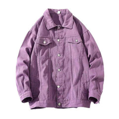 Street fashion men's denim jacket