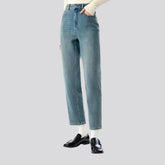 Stretchable easy-fit jeans for ladies