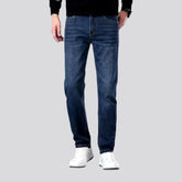 Stretchable high waist men's jeans