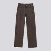 Stretchable mid-rise women's jean pants