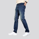 Stretchable slim men's jeans