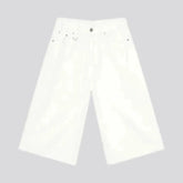 Stylish mid-rise men's jean shorts