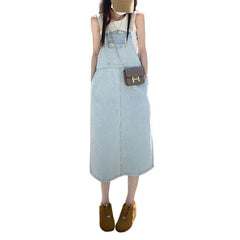 Stylish street denim dress