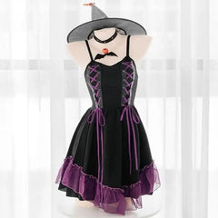 Sweet Sexy Cosplay Sling Retro Slim Dress