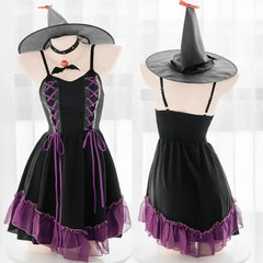 Sweet Sexy Cosplay Sling Retro Slim Dress