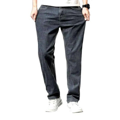 Thin stretchy casual men's jeans