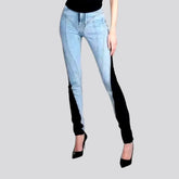 Trendy fitted light mix women's jeans