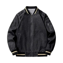 Vintage sherpa jean jacket for men