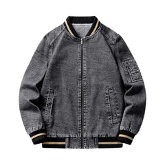 Vintage sherpa jean jacket for men