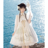 White Tang Dynasty Hanfu Dress
