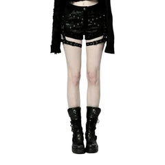 Y2k women's denim shorts