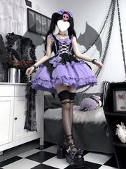 Emma Witchy Black and Purple Perfect Cute