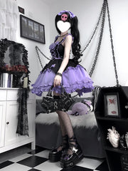 Emma Witchy Black and Purple Perfect Cute