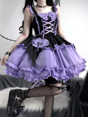 Emma Witchy Black and Purple Perfect Cute