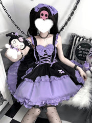 Emma Witchy Black and Purple Perfect Cute