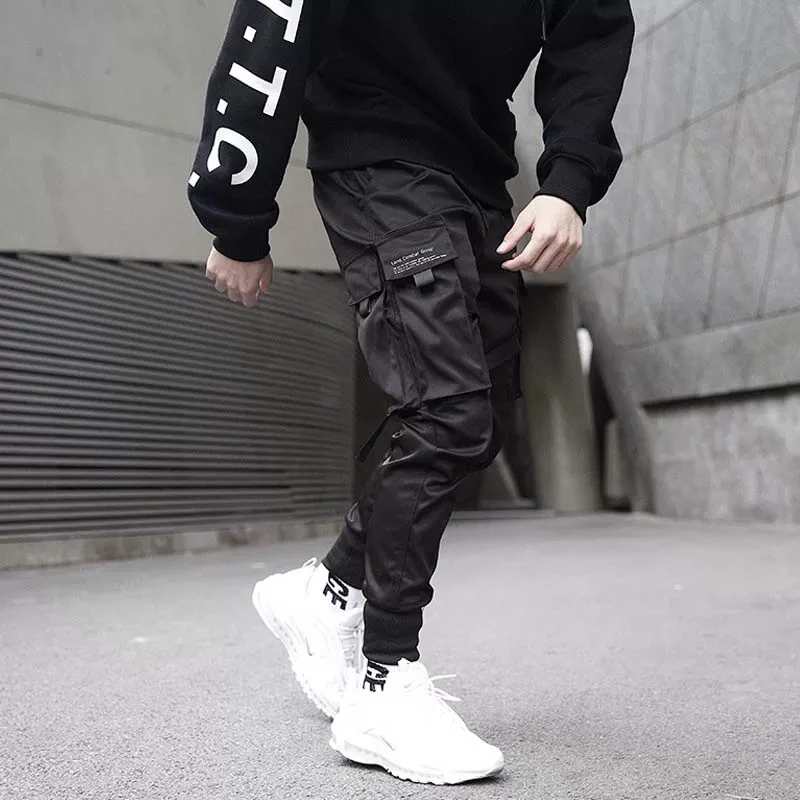 Dark Cargo Joggers