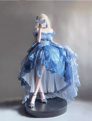 Alice In Wonderland Asymmetrical Retro Lolita Dress MK19189