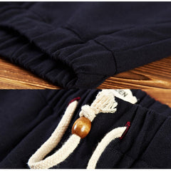 Natsu Short Pants Black/Red Ethnic