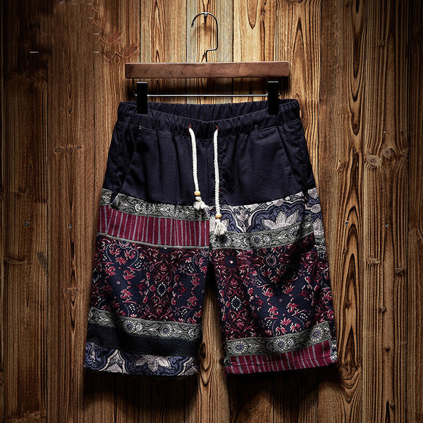 Natsu Short Pants Black/Red Victoria