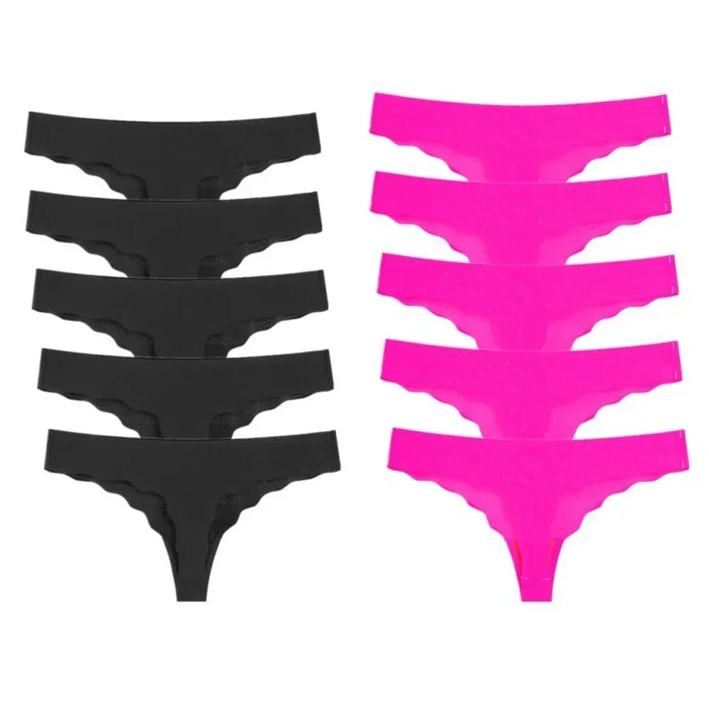 10Pcs/Set Seamless Thong
