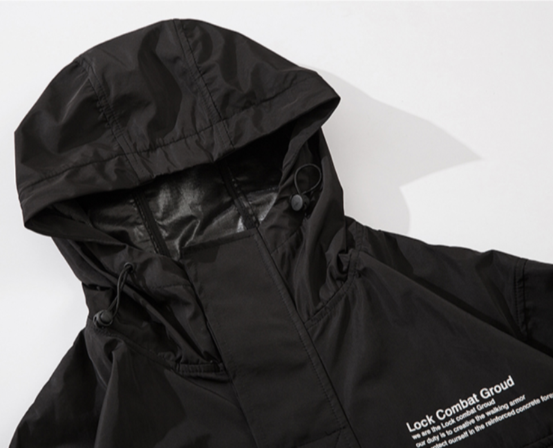 Multipockets Techwear Cargo Hooded Jacket