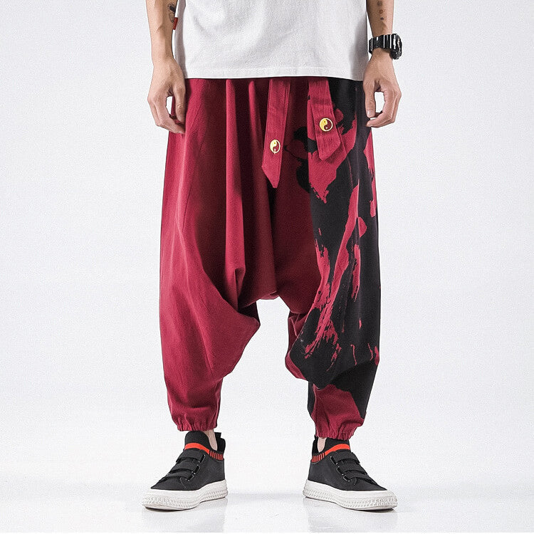 Drako Street-Style Pants Red