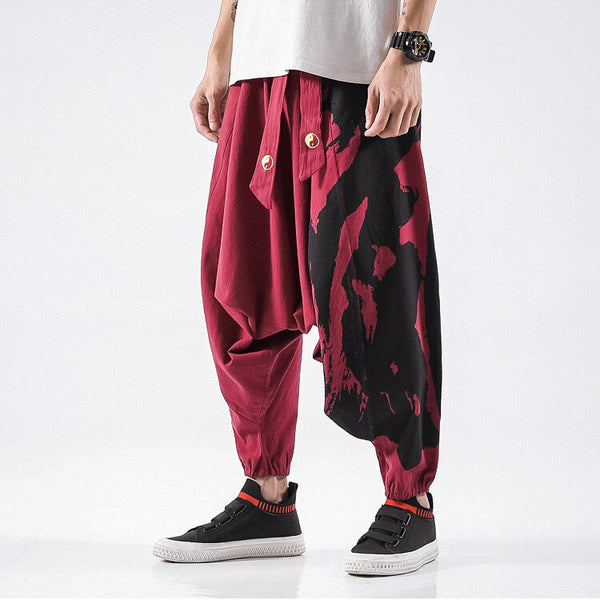 Drako Street-Style Pants Red