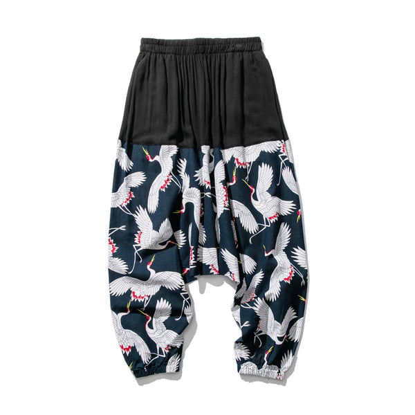 Nettai Harem Pants Blue Crane