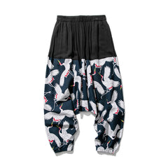 Nettai Harem Pants Blue Crane