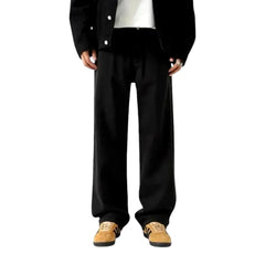 Colored slouchy boho style men's denim pants