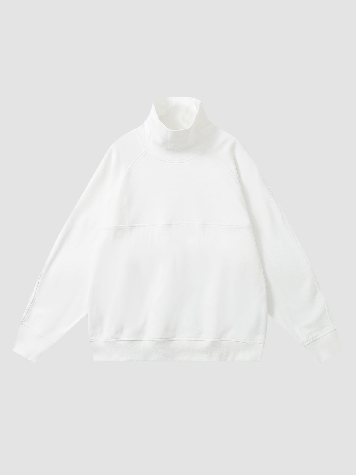 High Collar Loose Sweatshirt
