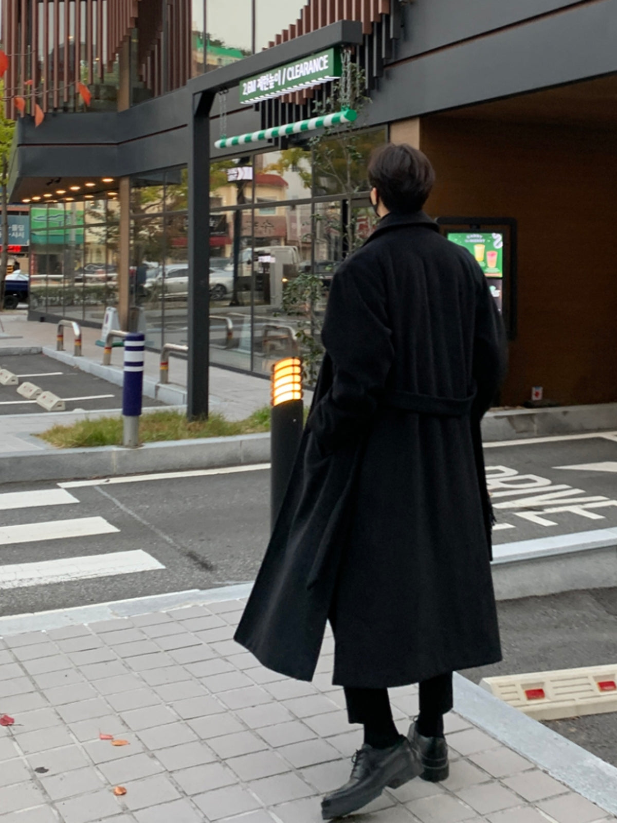 Loose Long Thick Cashmere Coat