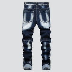 Dark-wash jeans for men