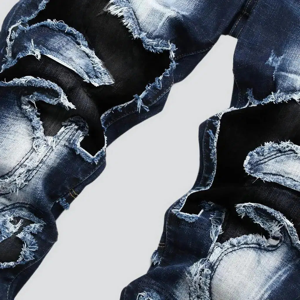 Dark-wash jeans for men