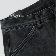 Mid-waist fashion jeans for men