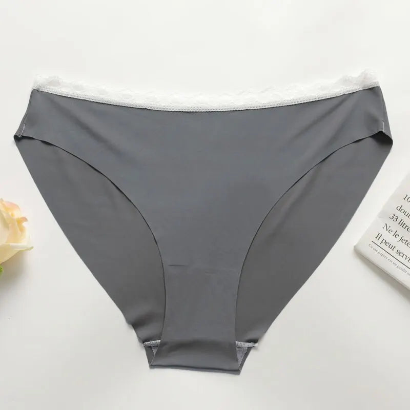1PC Female Ice Silk Comfortable Panties