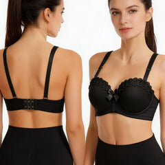 1PC Women Lace Push Up Bra