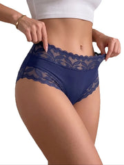 1PCS Lace Solid Women's Panties