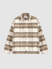 Vintage Loose Woolen Plaid Jacket