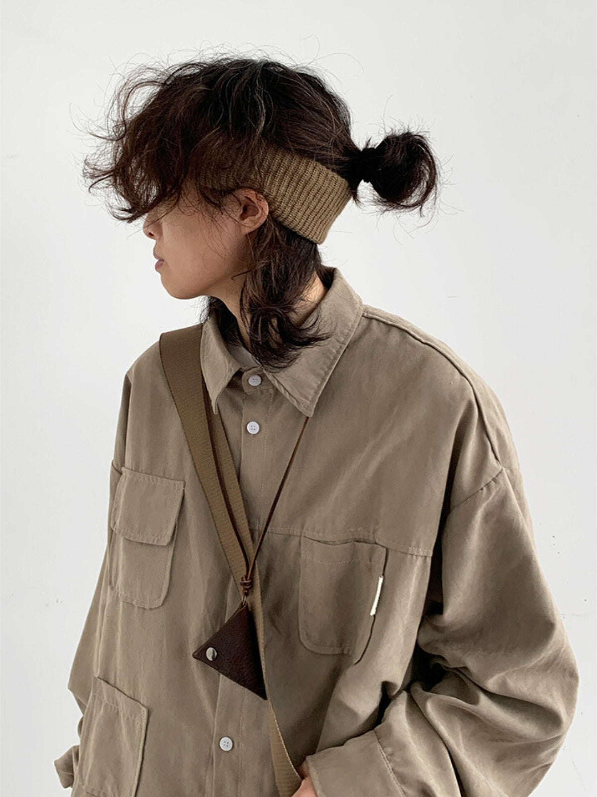 Retro Autumn Multi Pocket Shirt