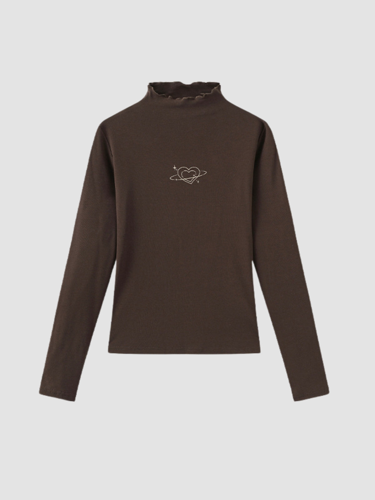 Half Turtleneck Long Sleeve Top