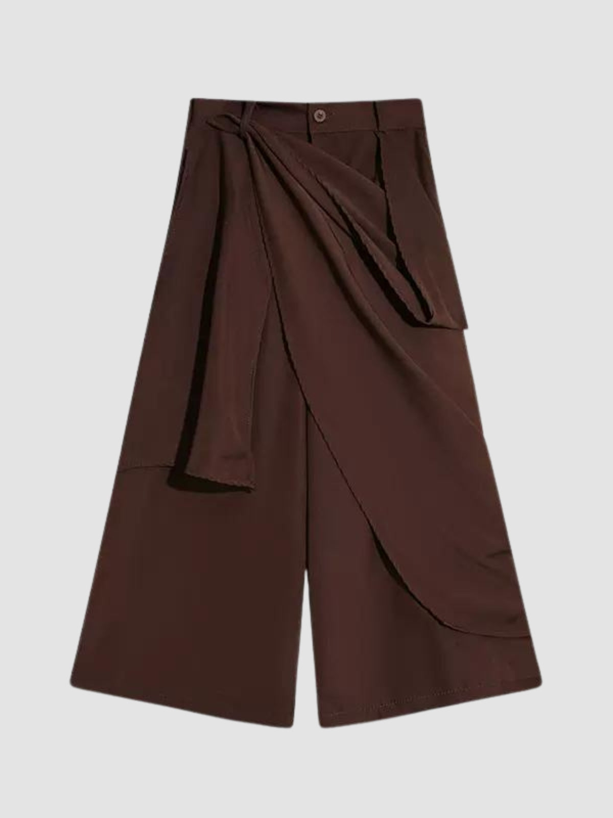 Irregular Fringed Loose Trousers Pants
