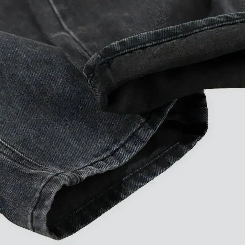 Mid-waist fashion jeans for men