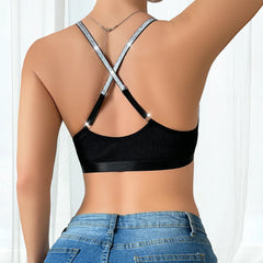 1pcs Ribbed Sexy Women's Bras