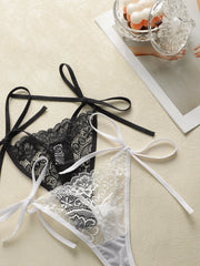 2-pack black and white combination super sexy Thong