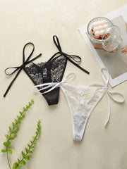 2-pack black and white combination super sexy Thong