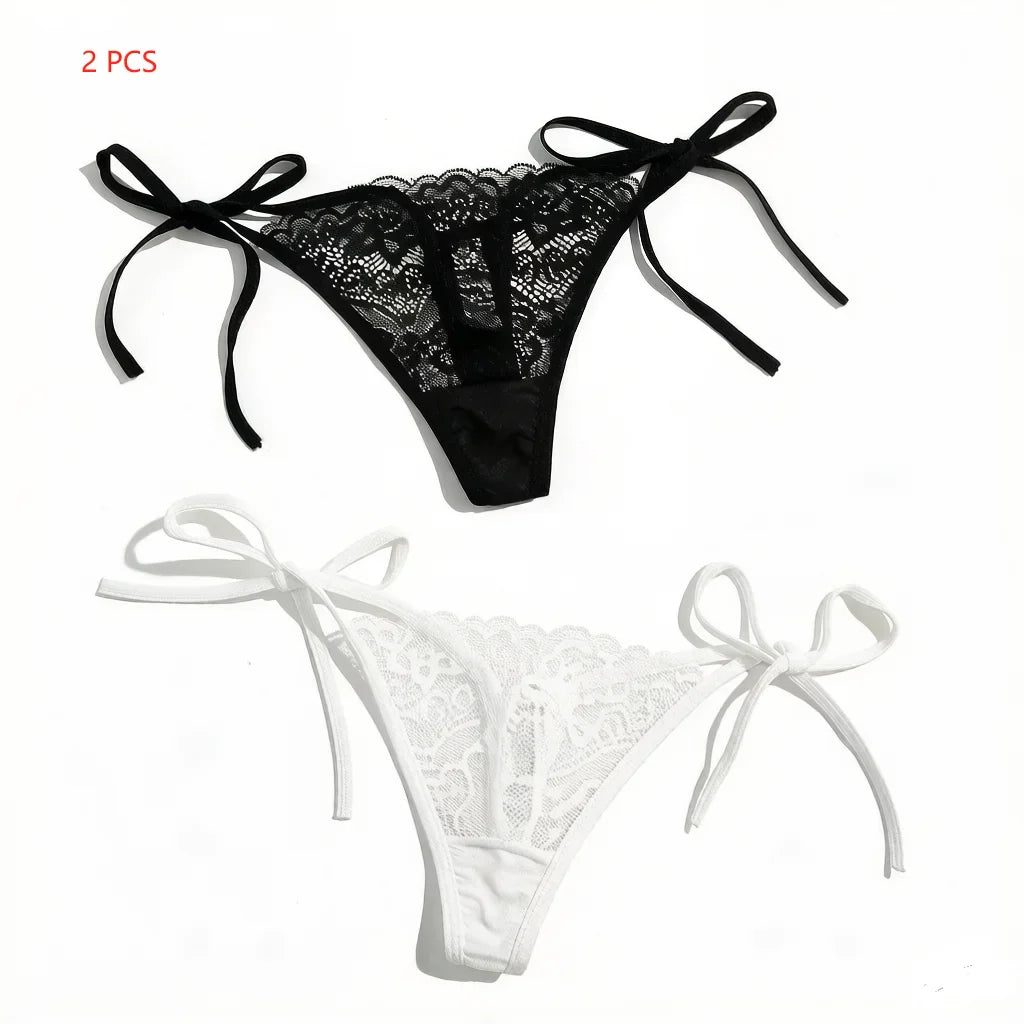 2 pcs Low Waist lingerie