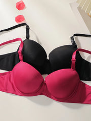 2-piece best-selling women's solid color lingerie